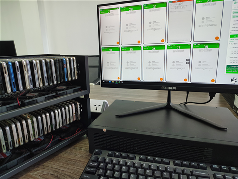 Ảnh Lắp Đặt Box Phone Farm Tại Hà Đô Parkside – Cầu Giấy